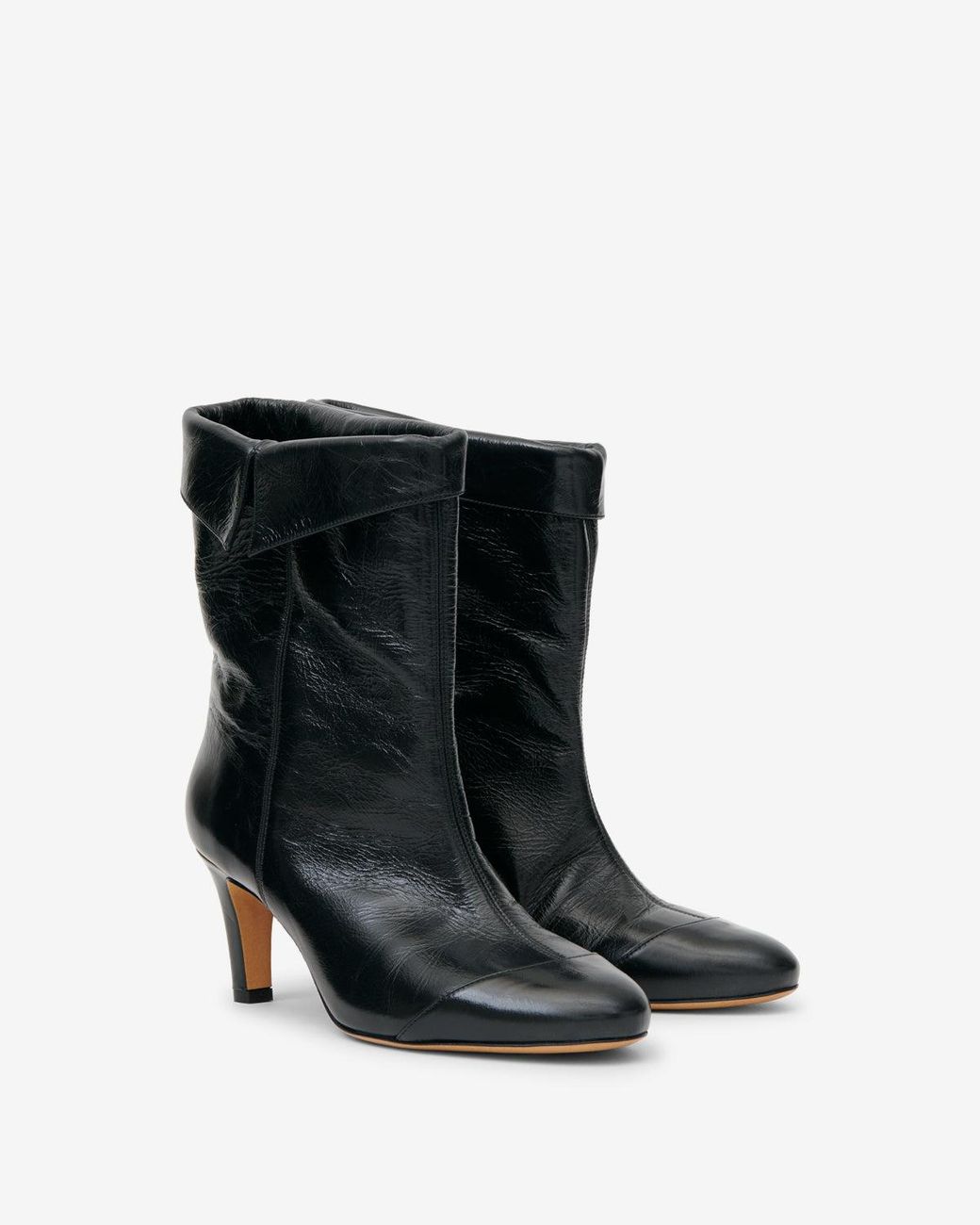Isabel Marant Black Eldra Ankle Boots