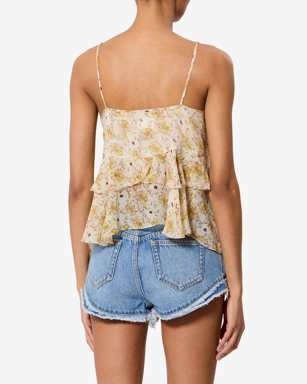 Isabel Marant White Briara Top