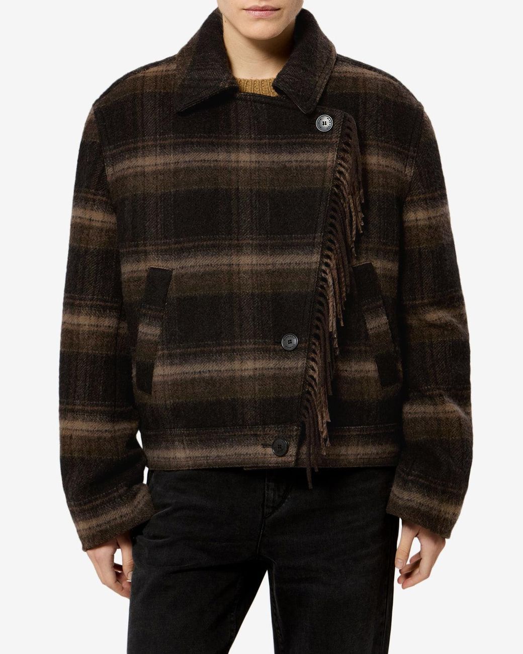 Isabel Marant Black Galeane Wool Coat