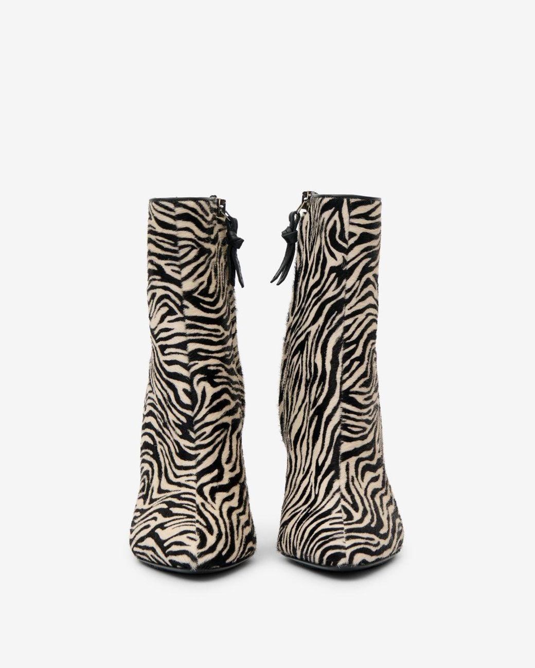 Isabel Marant White Jany Low Ankle Boots