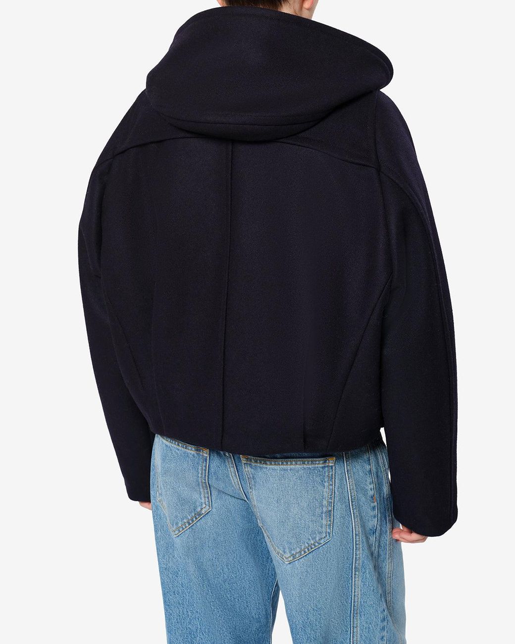 Isabel Marant Blue Trixie Wool Coat