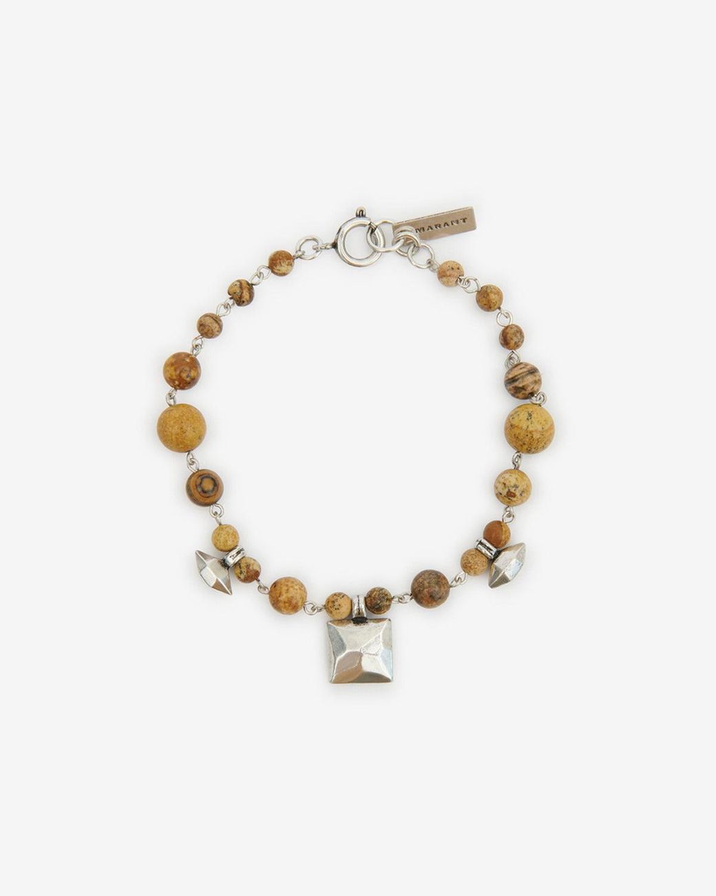Isabel Marant White Jack Bracelet for men