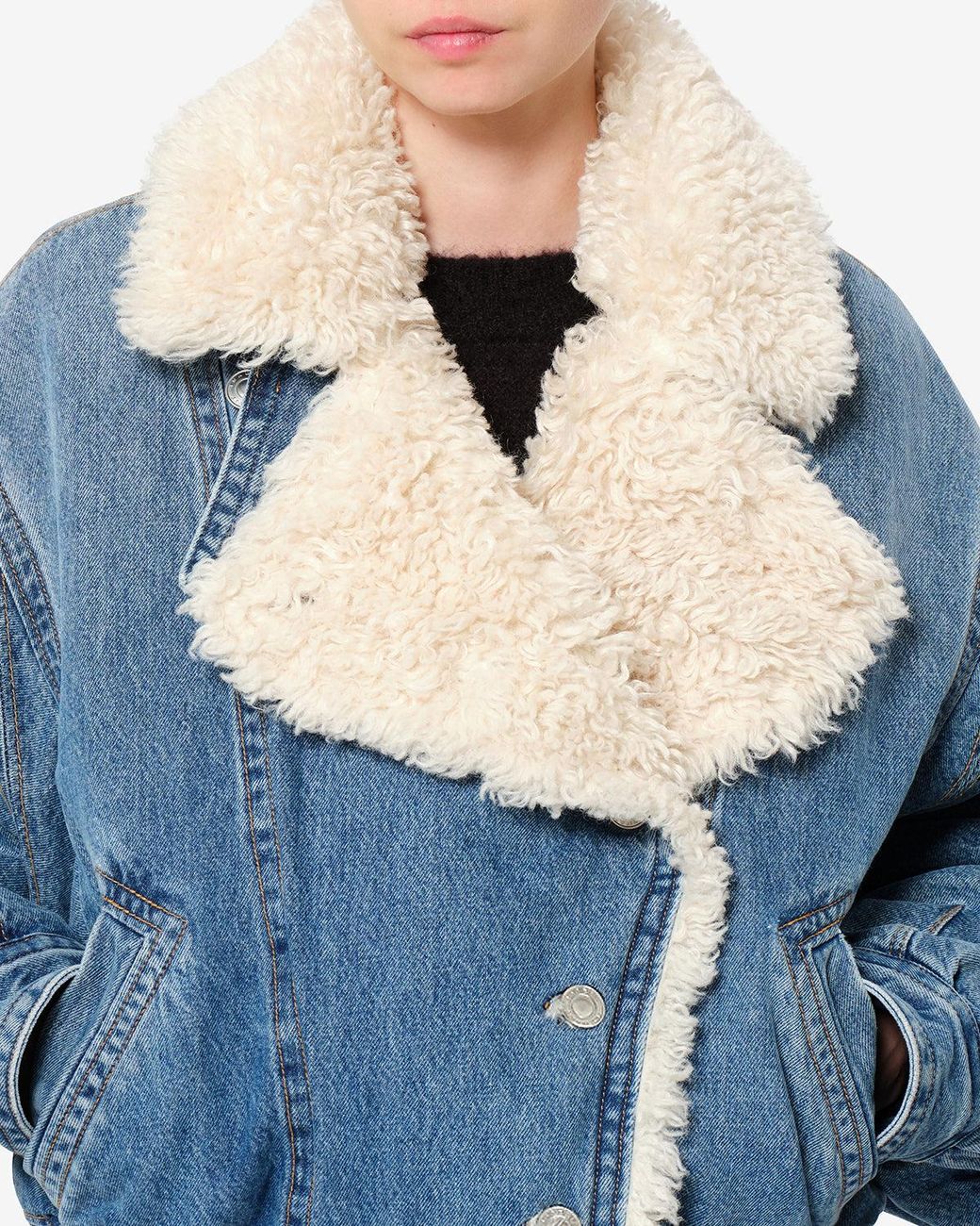 Isabel Marant Blue Valineo Denim Jacket