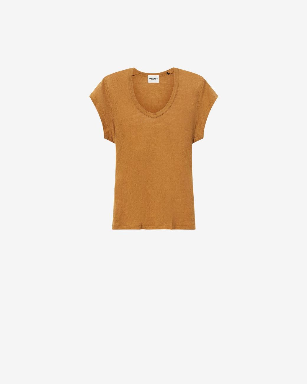 Isabel Marant White Zankou Linen T-Shirt