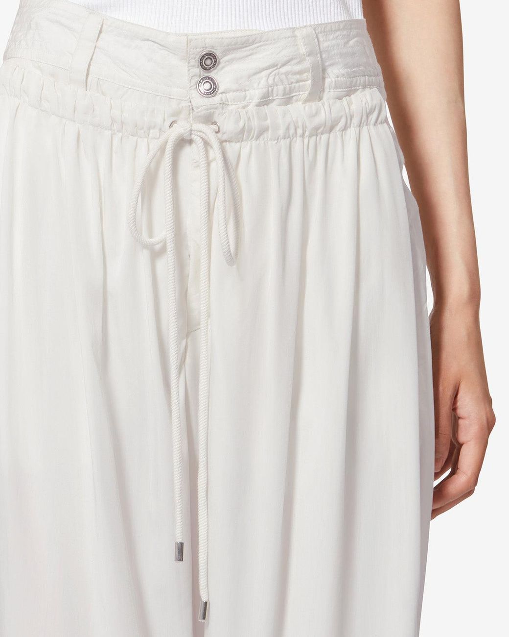 Isabel Marant White Inaya Pants