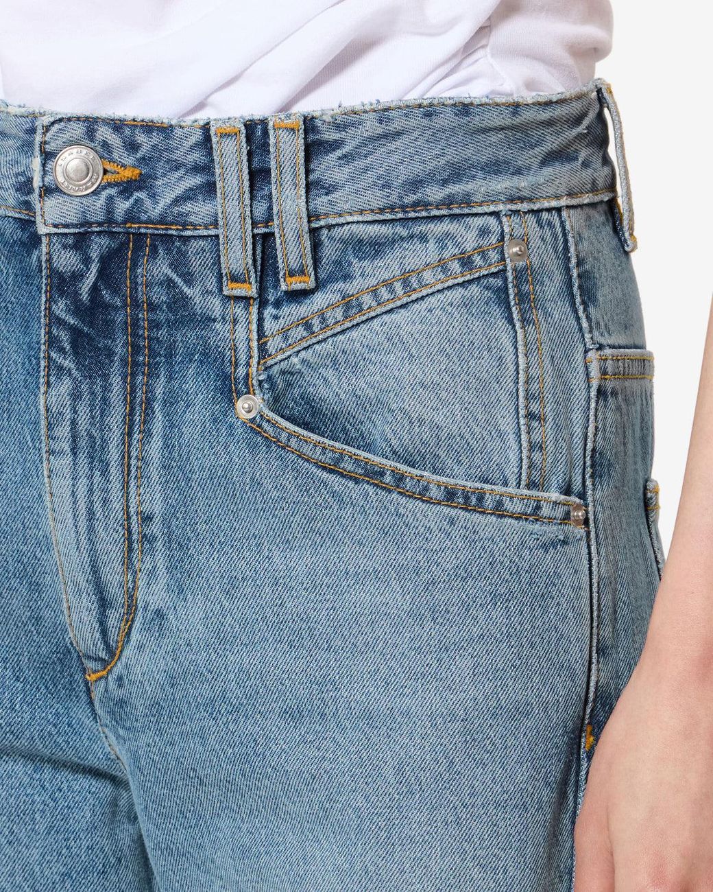 Isabel Marant Blue Belvia Jeans