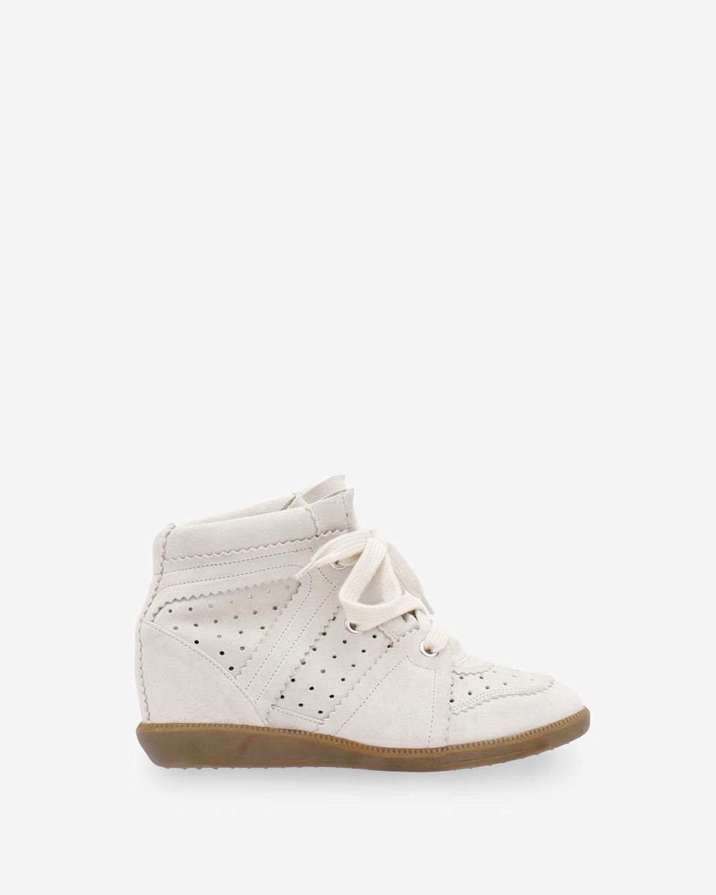 Isabel Marant White Bobby Sneakers