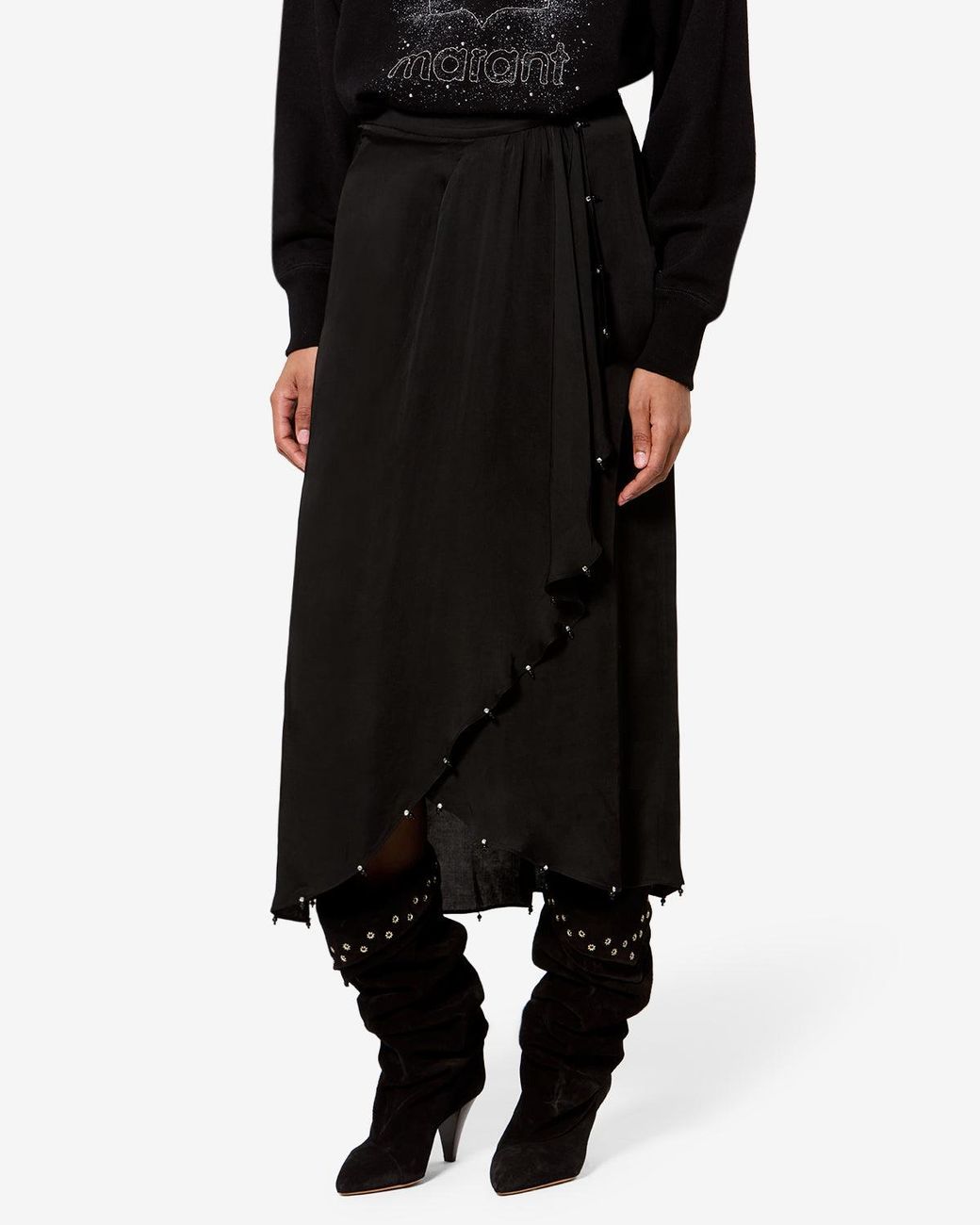 Isabel Marant Black Vanille Skirt
