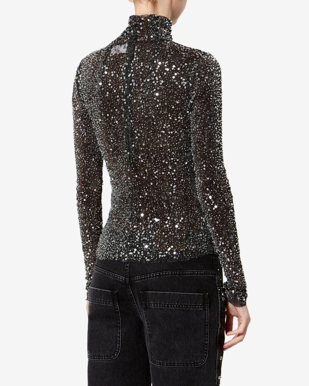 Isabel Marant Black Lou Top