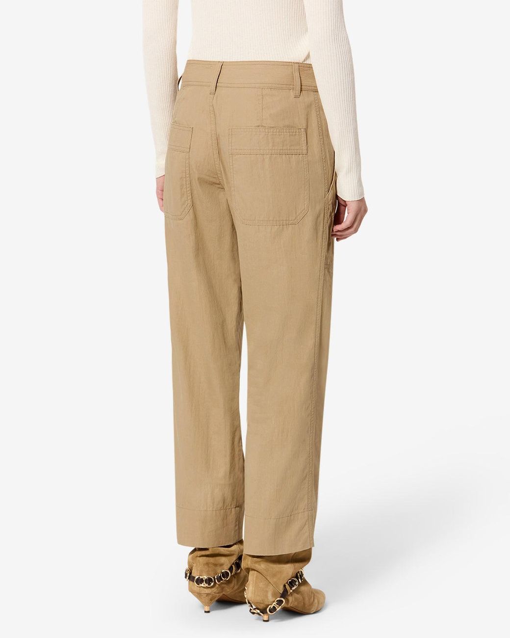 Isabel Marant Natural Amandine Pants