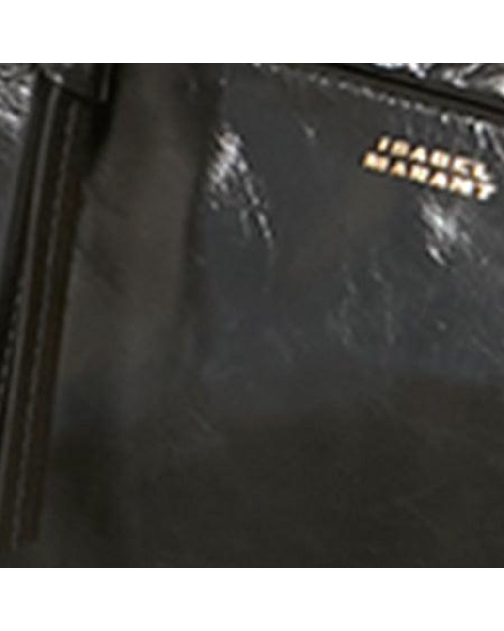 Isabel Marant Black Winna Duo Leather Bag