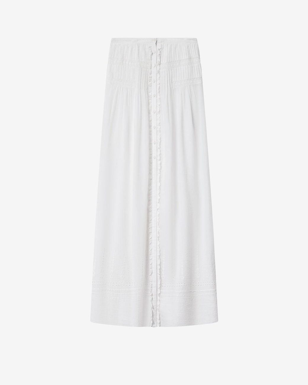 Isabel Marant White Lorraine Skirt