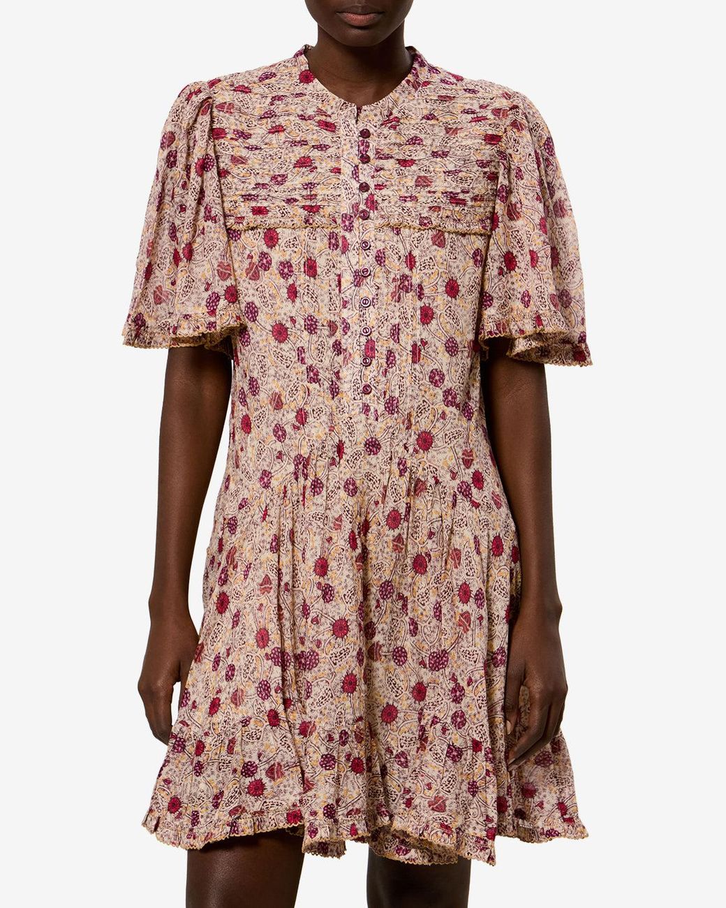 Isabel Marant Pink Daynia Dress