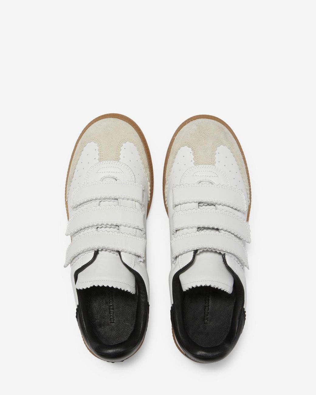 Isabel Marant White Beth Leather Sneaker