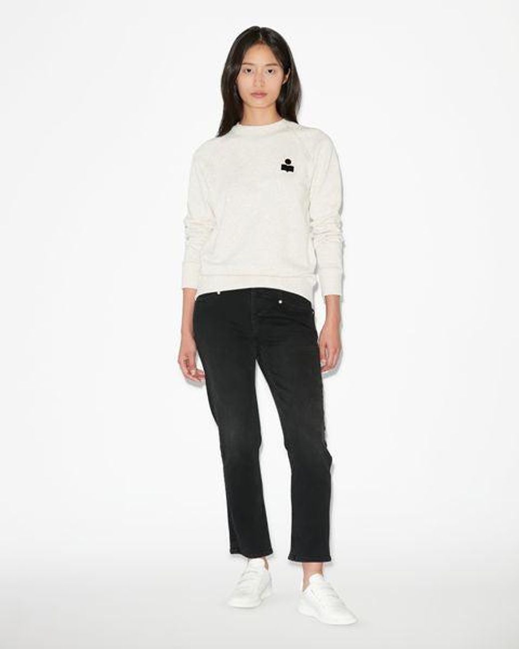 Isabel Marant White Milla Sweatshirt