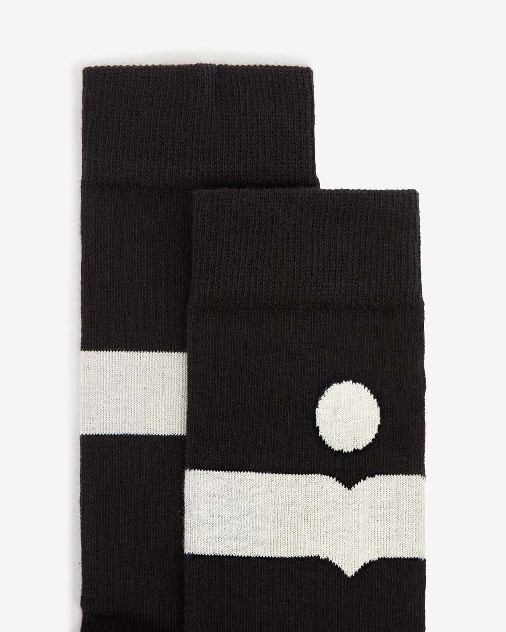 Isabel Marant Black Nesson Socks for men