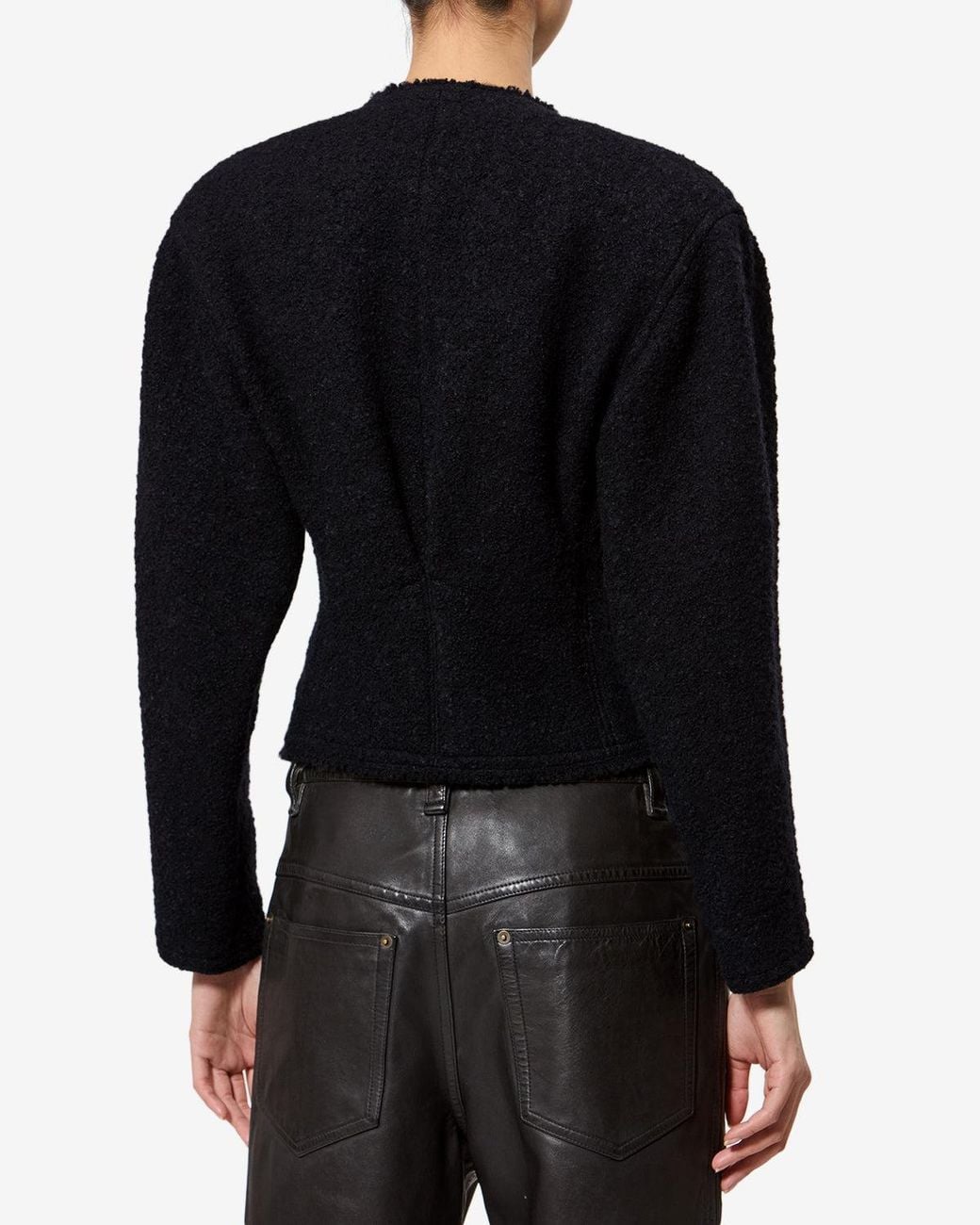 Isabel Marant Black Suna Wool Jacket