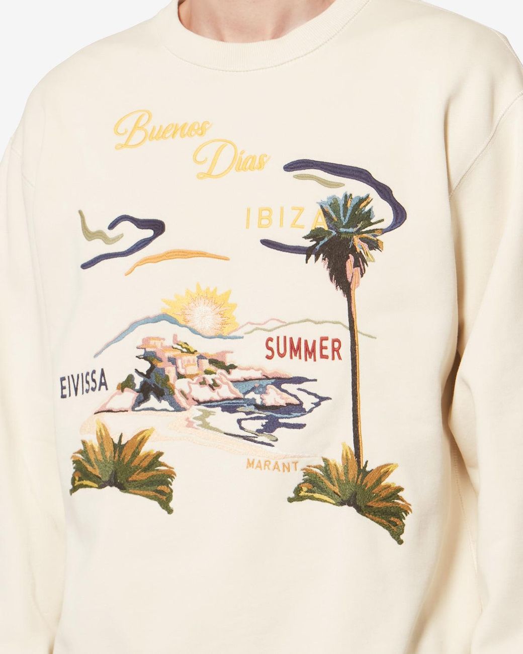 Isabel Marant Natural Mikoy Sweatshirt for men