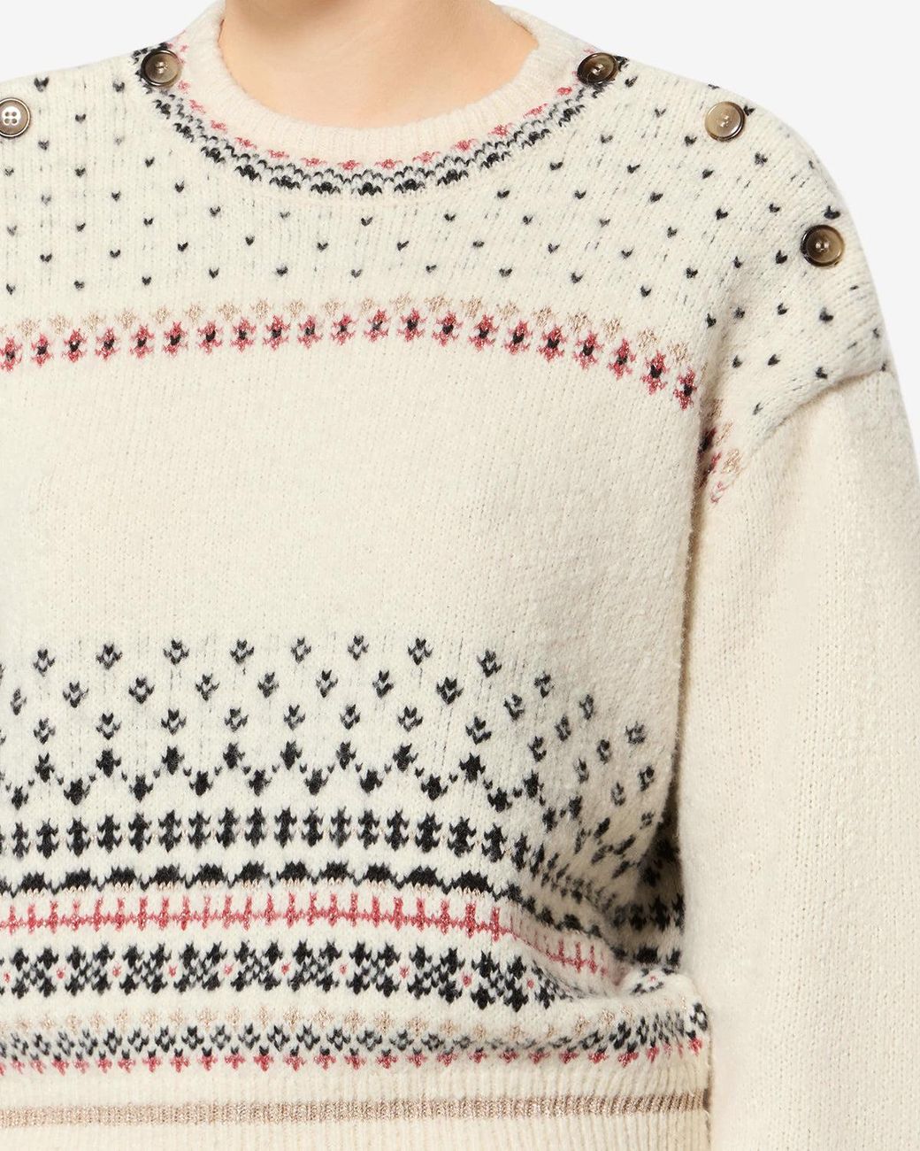 Isabel Marant White Zury Sweater