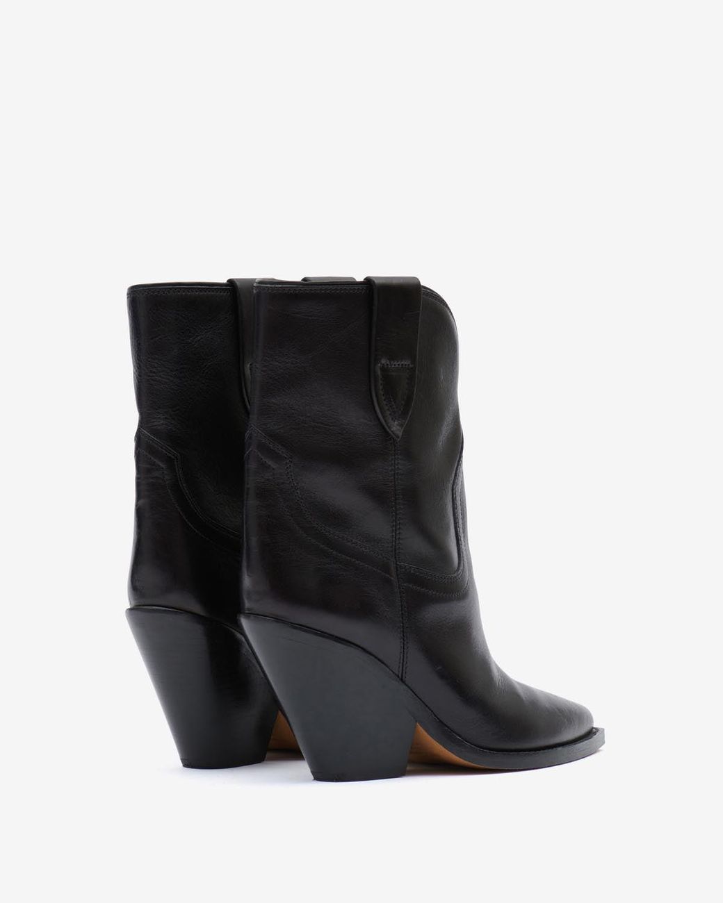 Isabel Marant Black Leyane Ankle Boots