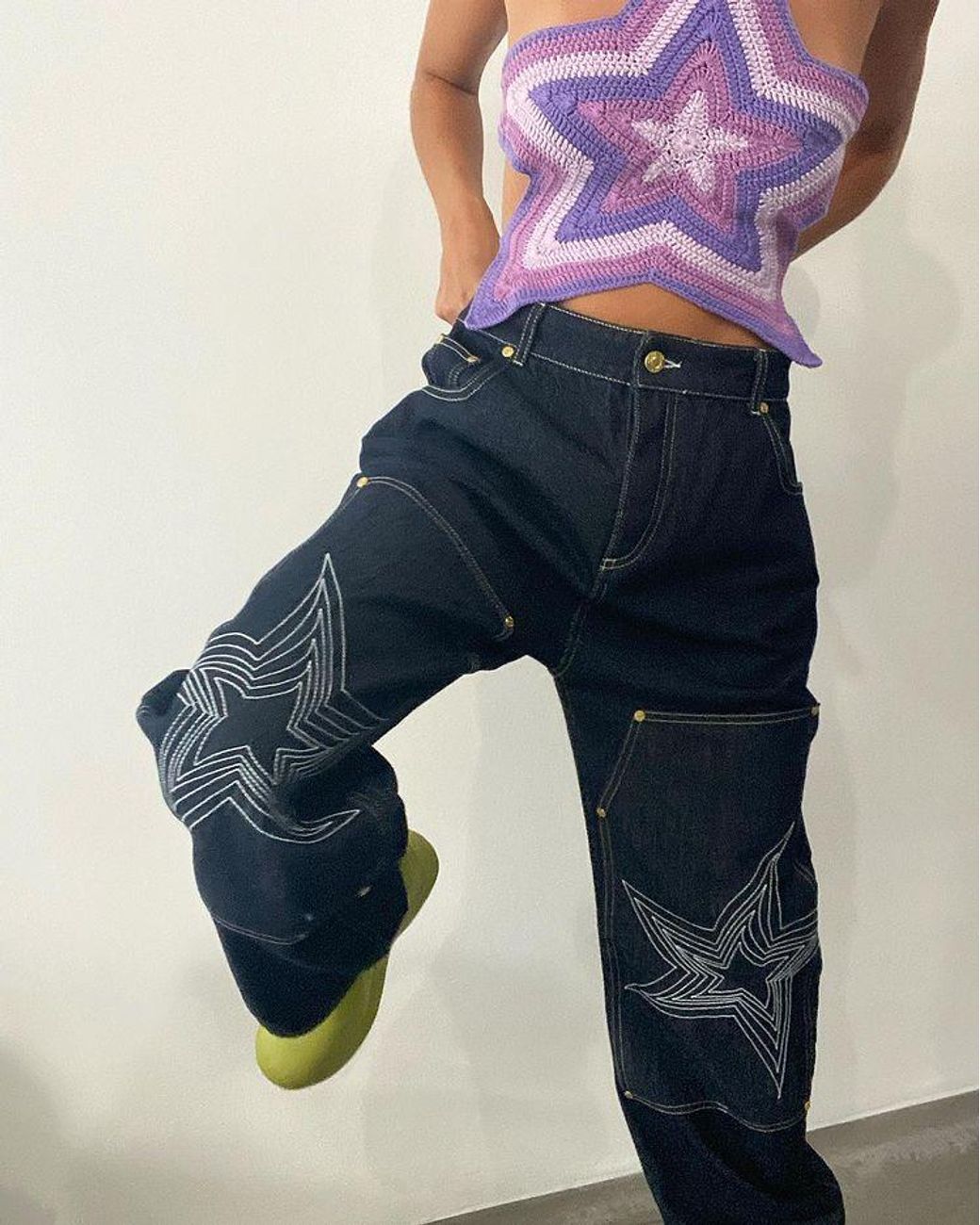 Sunny Only Shooting Stars Denim 