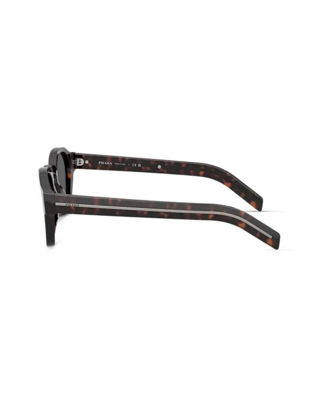 Prada Black Prada Eyewear Pra16S17N731 Sunglasses for men
