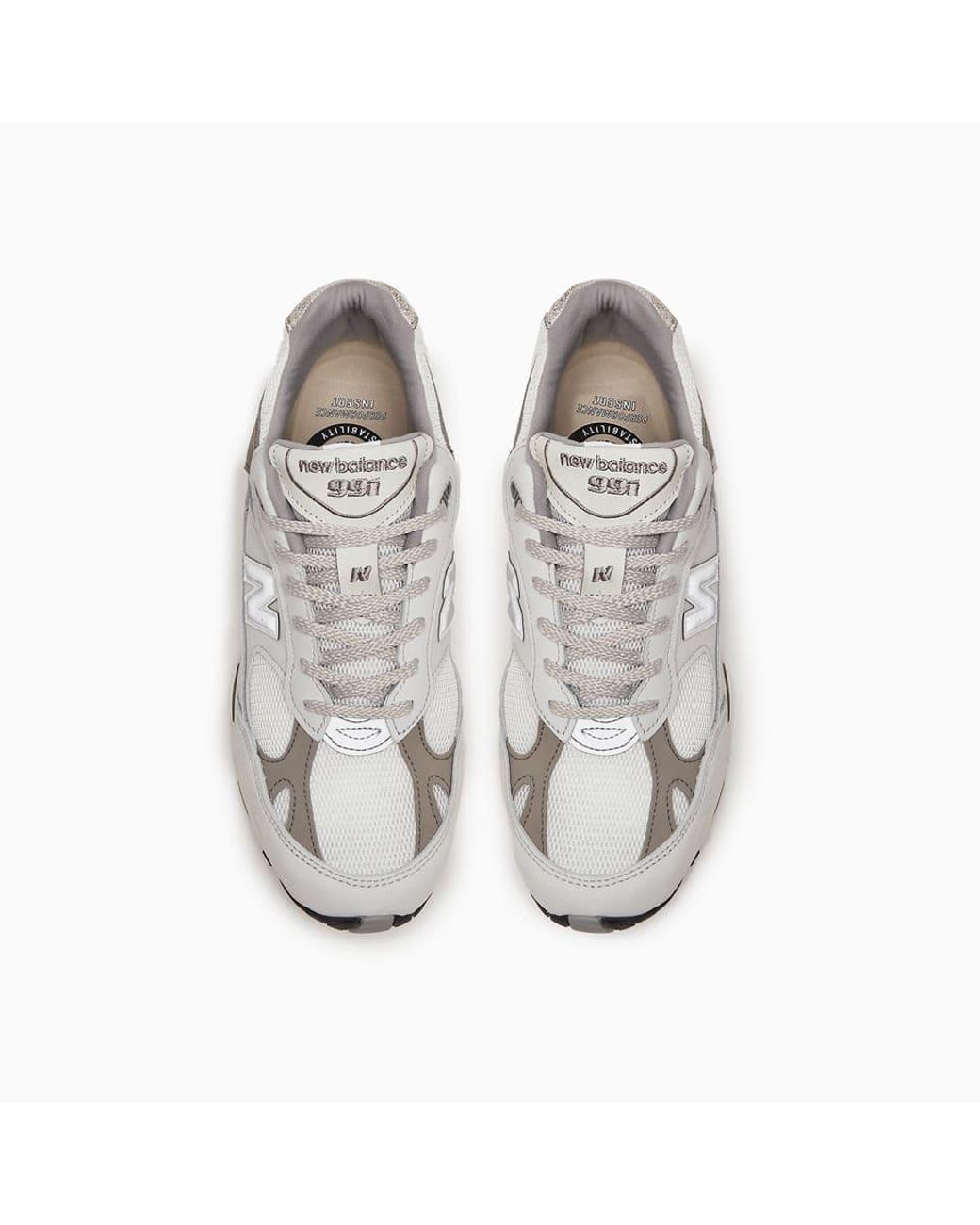 New Balance Made In Uk Sneakers M991flb in White for Men | Lyst