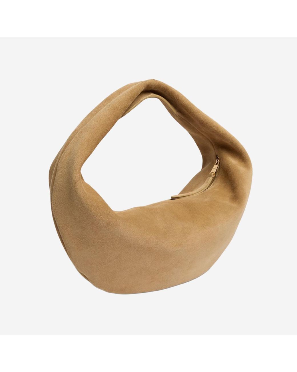Khaite Natural Hobo Bag Olivia Baby Calfskin Leather Shoulder