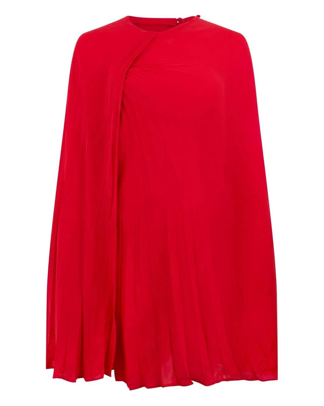 Valentino Red Adult Long Dress Silk Fabric