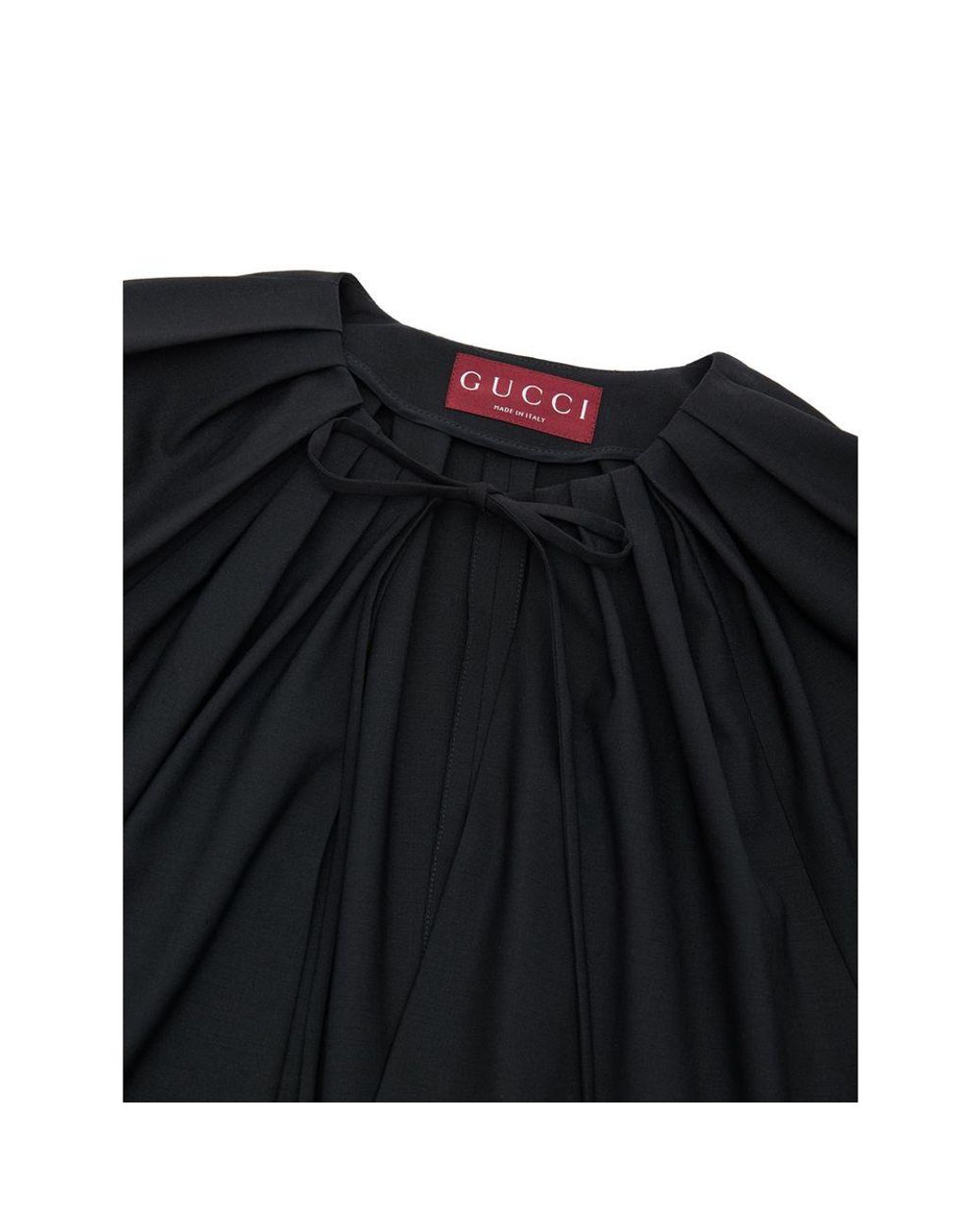 Gucci Black Wool Jumpsuit