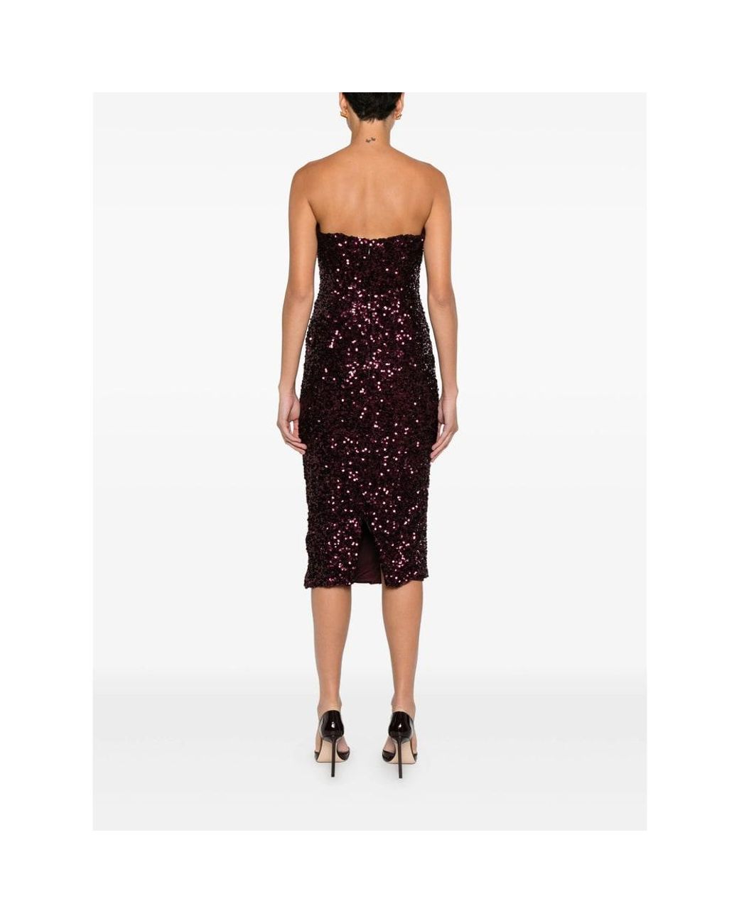 Elisabetta Franchi Red Midi Dresses