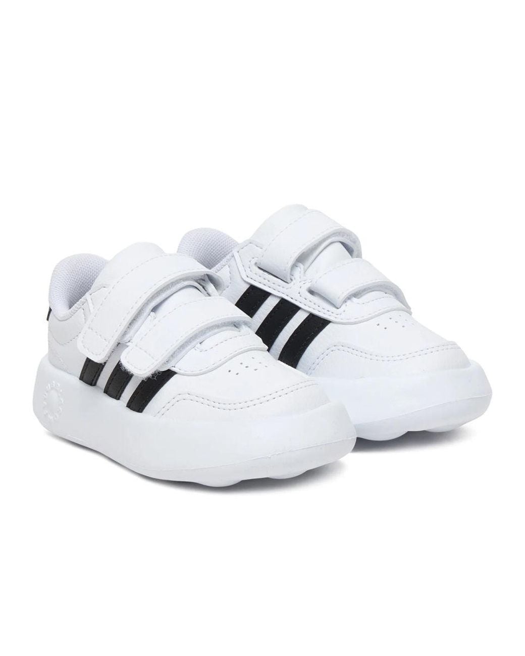 Adidas White Adidas Leather Sneaker
