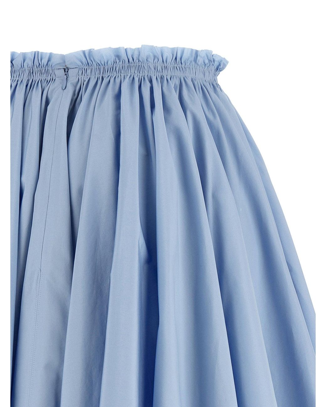 AMI Blue Wheel Skirt