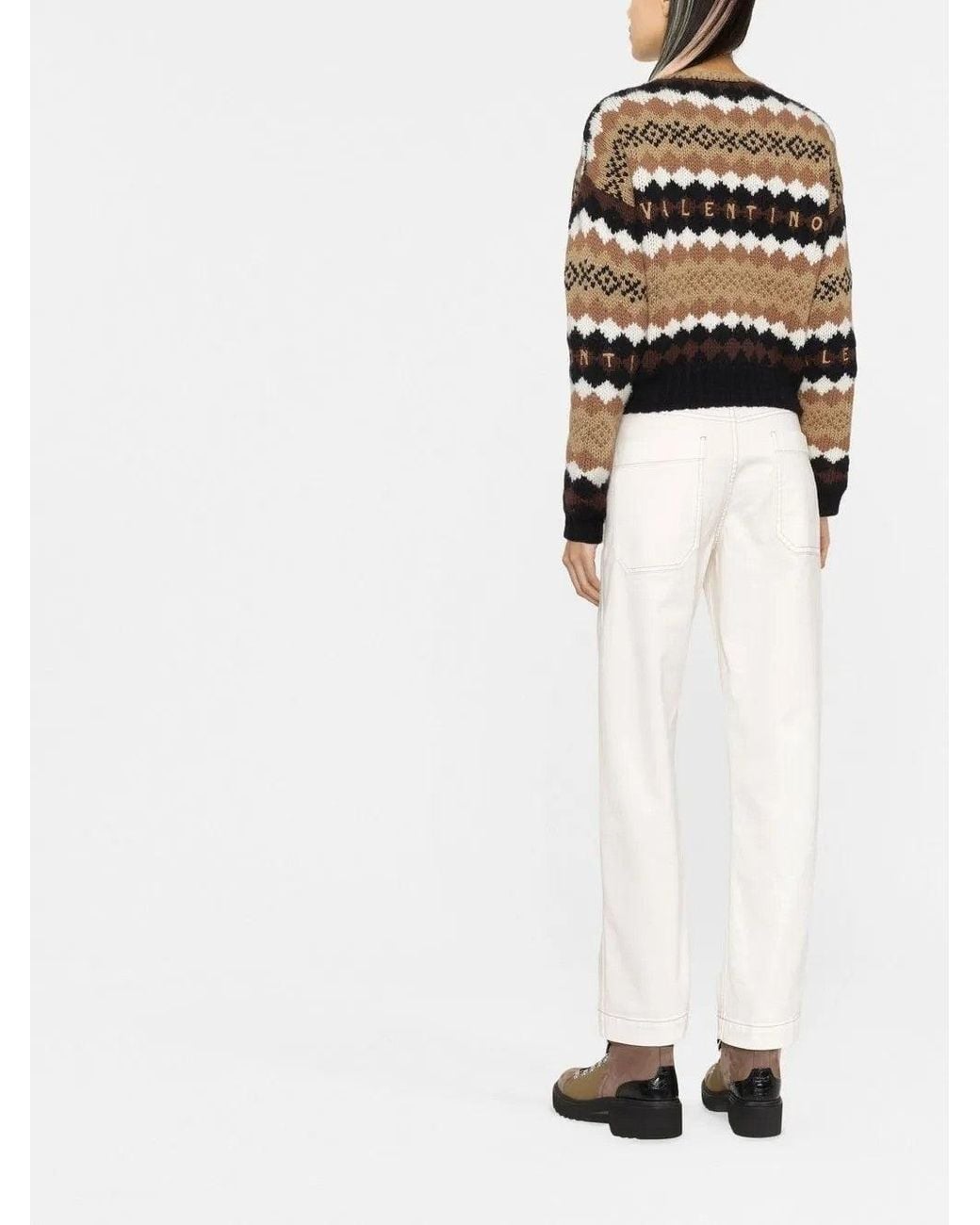 Brunello Cucinelli White Relaxed Cotton Trousers