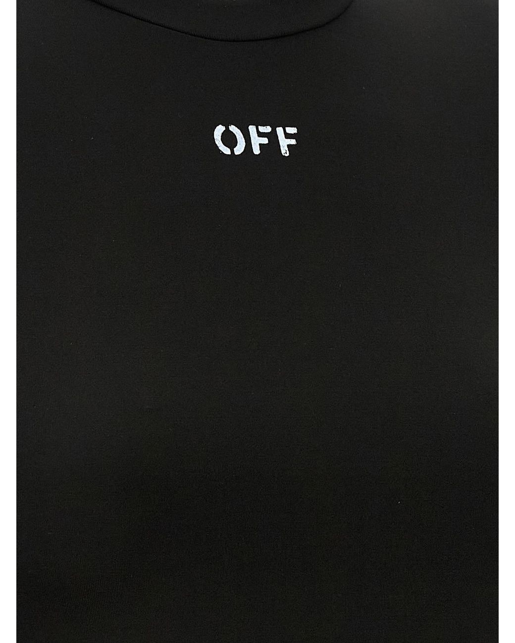 Off-White c/o Virgil Abloh Black 'Second Skin' Sweater