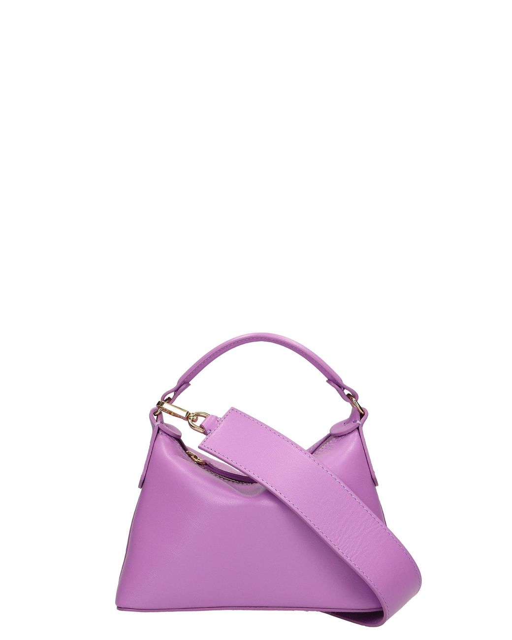 Liu Jo Mini Hobo Shoulder Bag In Leather in Purple | Lyst UK