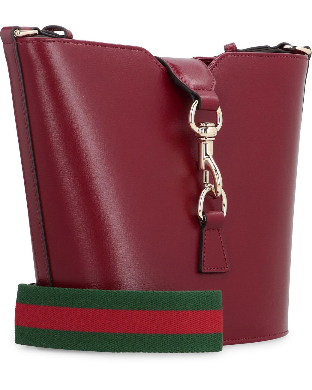 Gucci Brown Mini Leather Bucket Bag