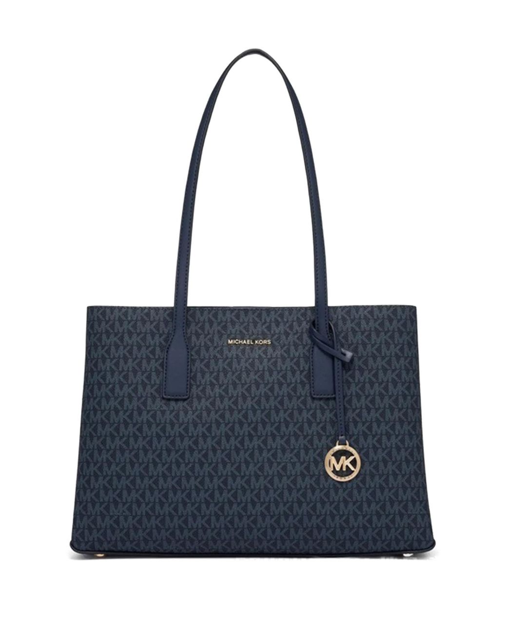 Michael Kors Ruthie Medium Tote Bag With Logo in Blue Lyst