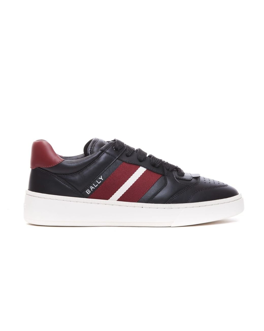 Black store bally sneakers