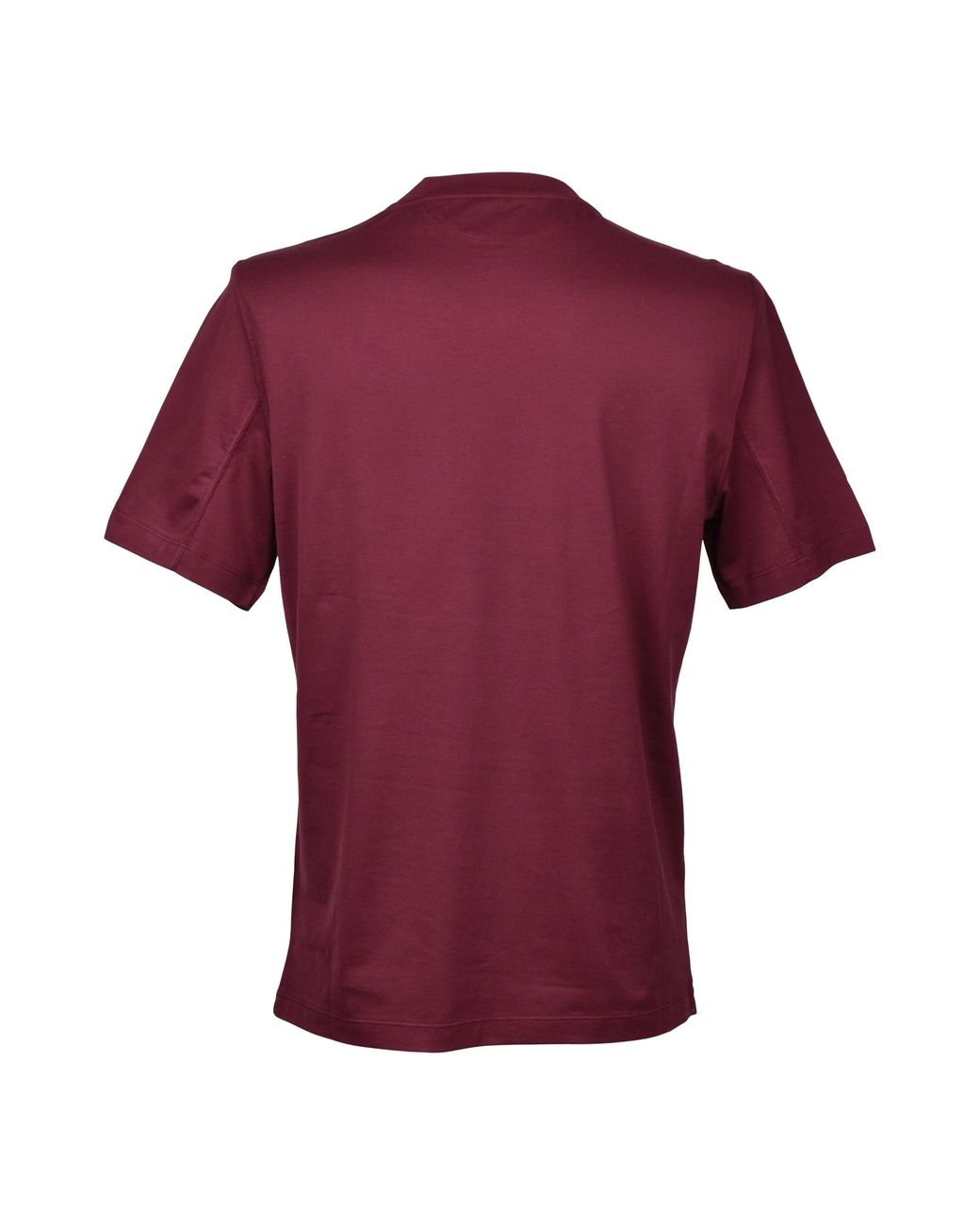 Brunello Cucinelli Red Slim Fit Crew Neck Short Sleeve T-Shirt New for men