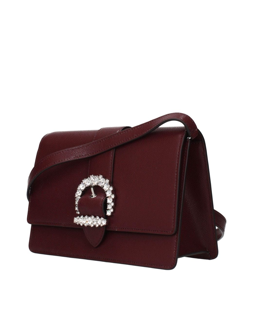 Jimmy Choo Purple Leather Crossbody Bag