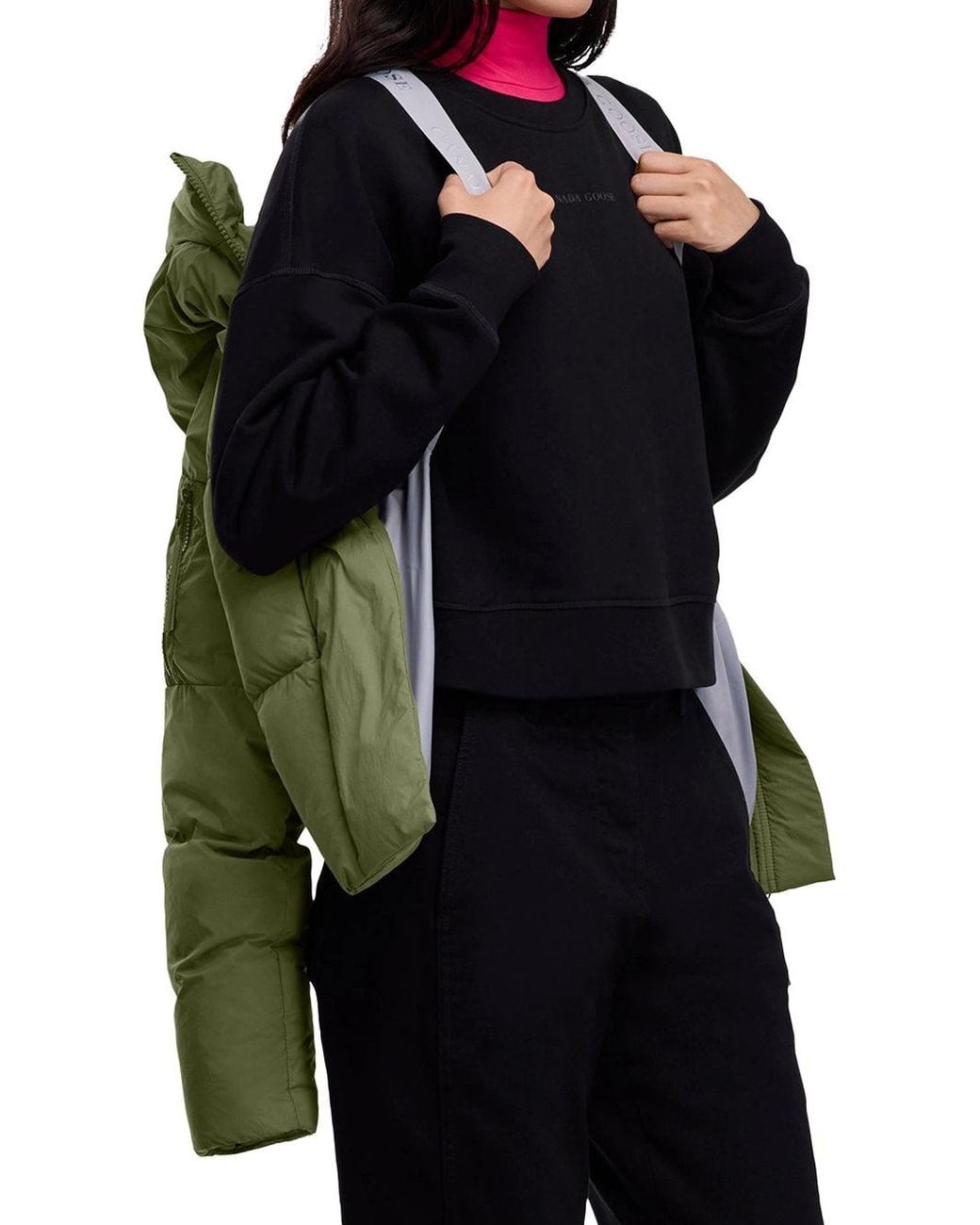 Canada Goose Green Chilliwack Puffer V Jacket