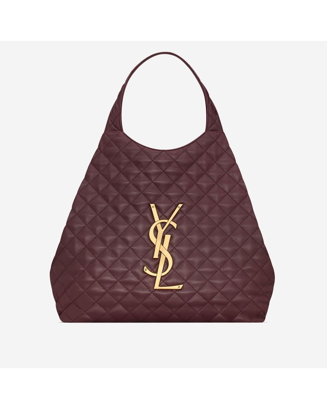 Saint Laurent Red Shoulder Bag Icare Nappa Leather