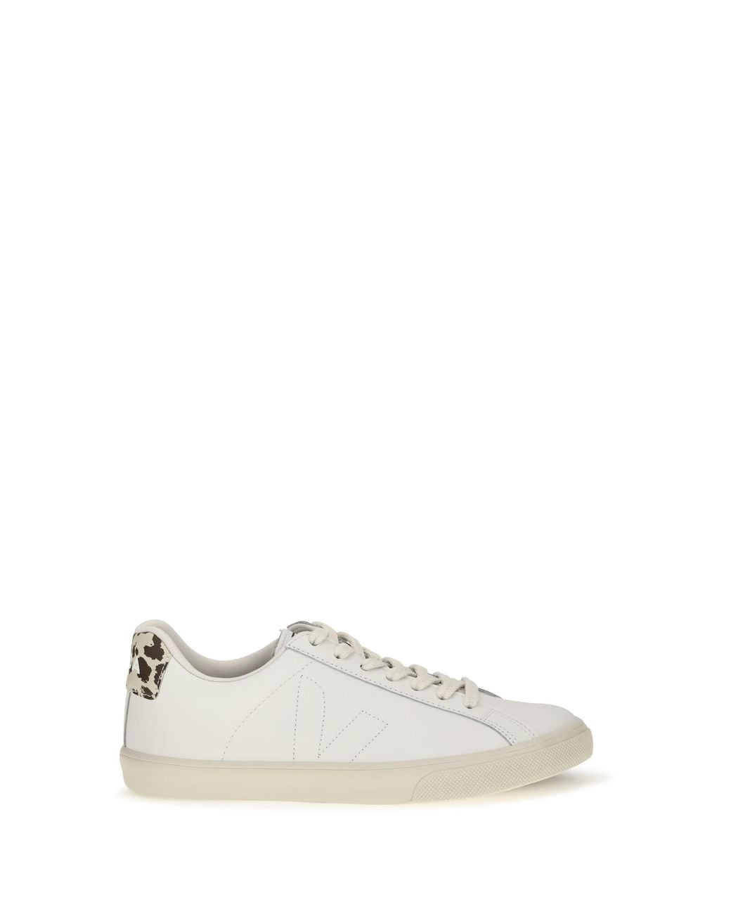 Veja White Leather Esplar Sneakers Calf