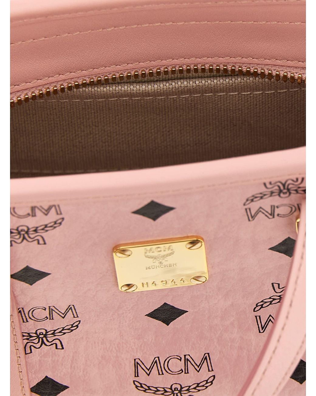 MCM Pink Toni Tote Bag