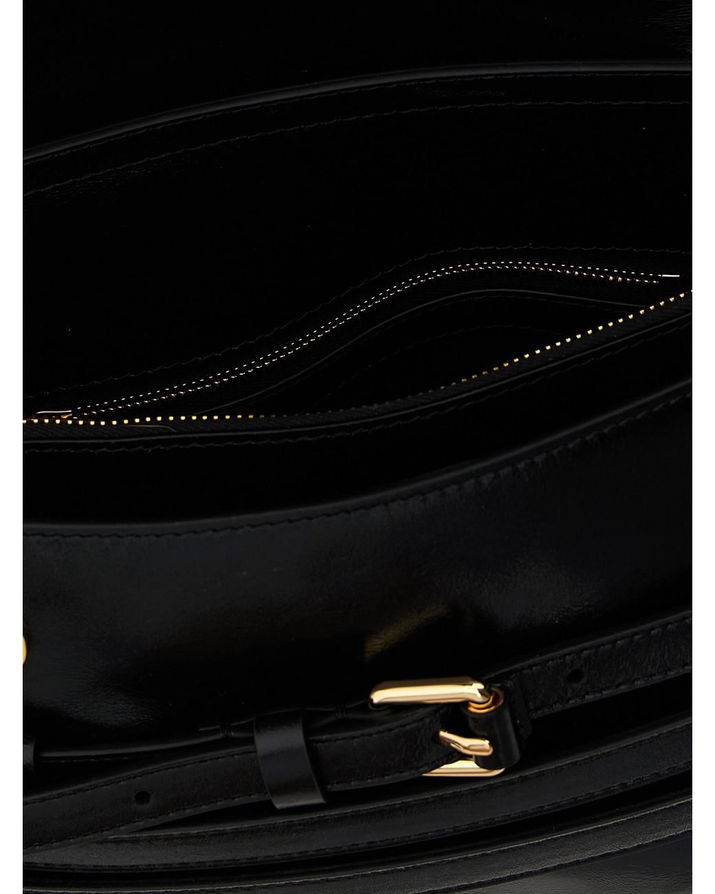 Moschino Black 'Tie Me' Crossbody Bag