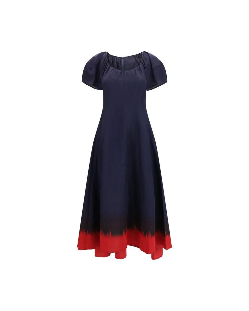 Tory Burch Blue Viscose Casual Dress