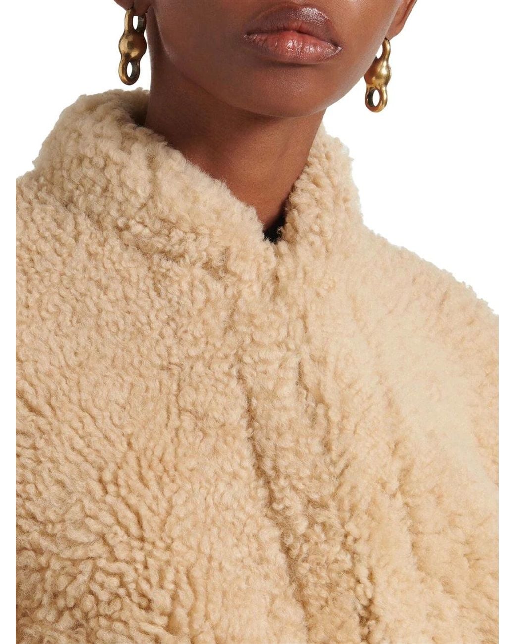 Totême Natural Cinched S. Jacket Butter Rtw