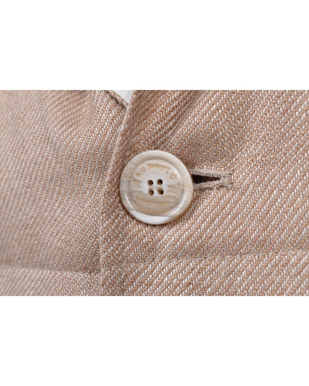 Brunello Cucinelli Natural Wool Blend Vest for men
