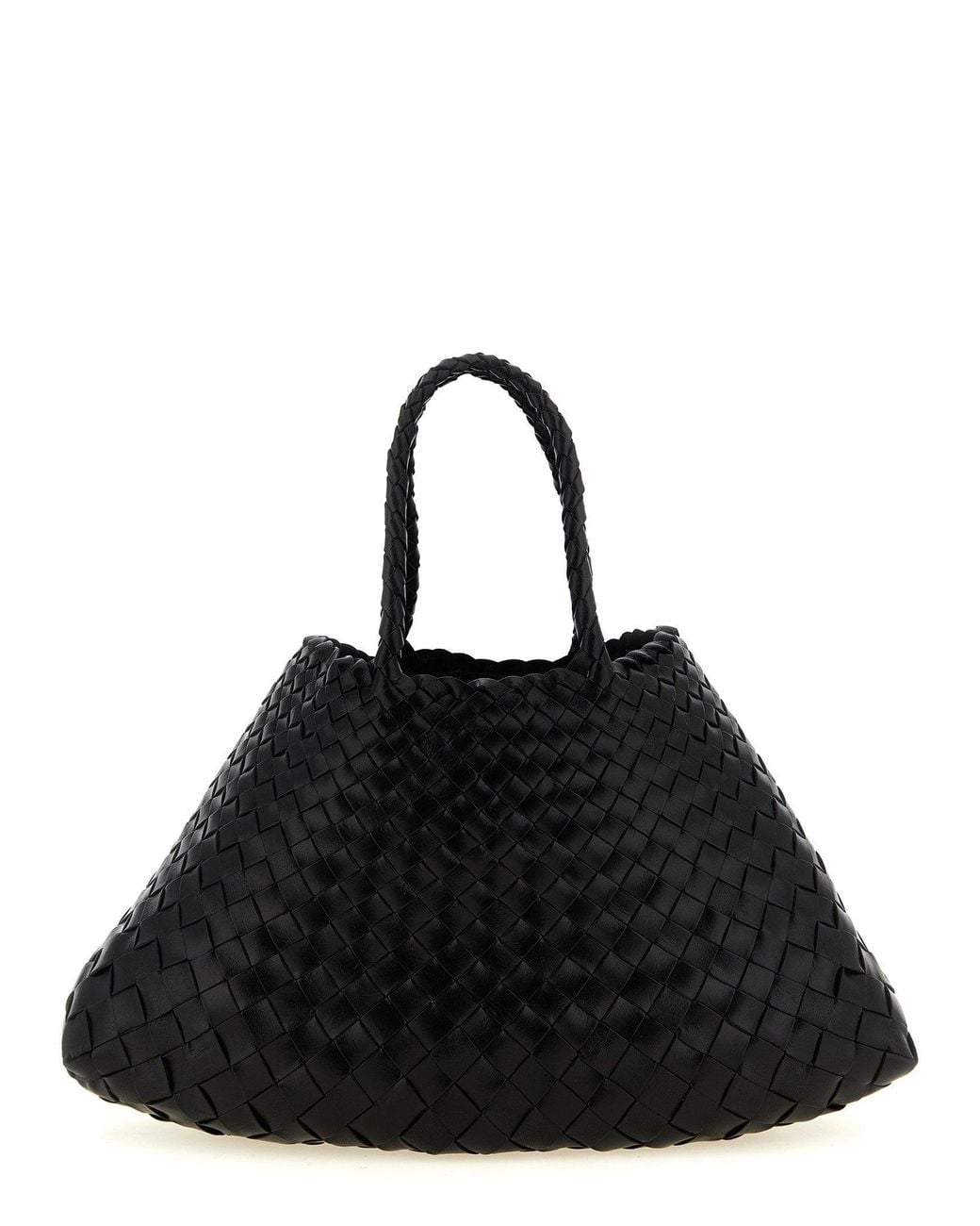 Dragon Diffusion Black Santa Croce Shoulder Bag